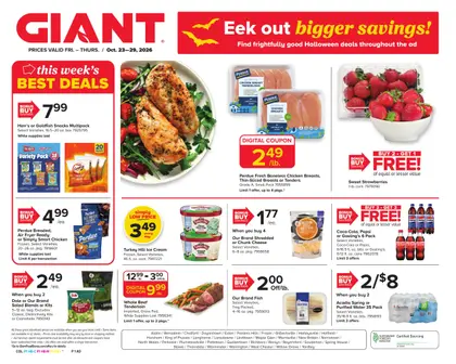 Giant Food Stores Weekly Ad