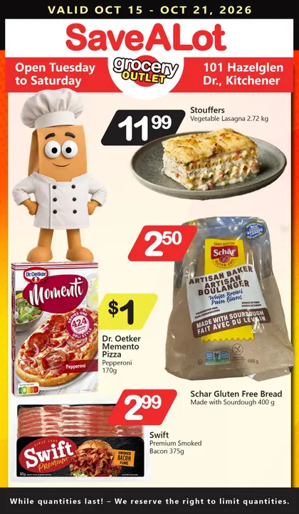 Save A Lot Grocery Outlet Indexed Weekly