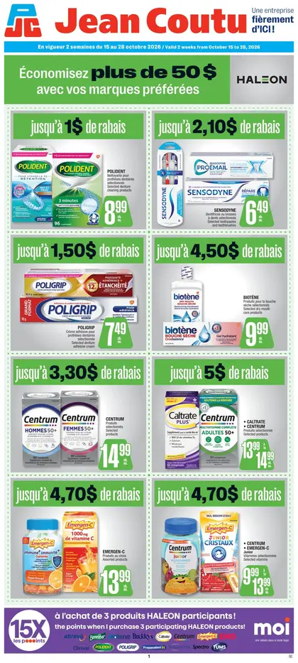 Jean Coutu Special Insert