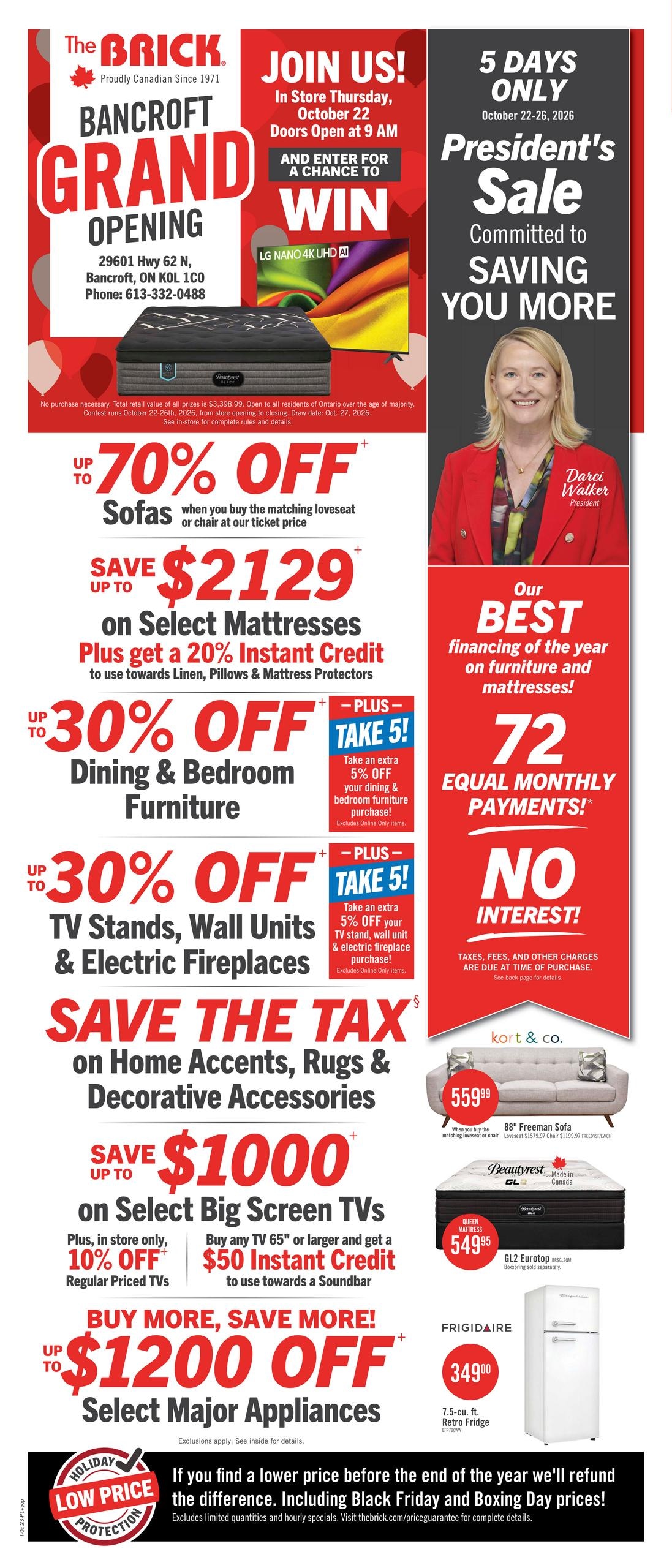 The Brick flyer page 1