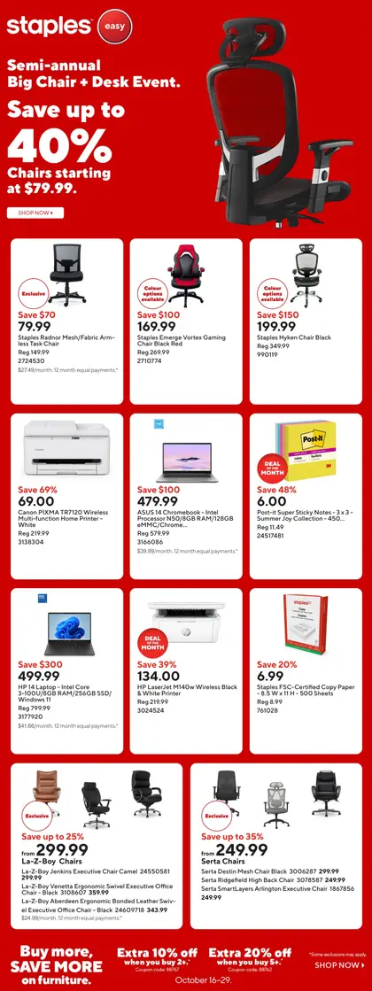 Staples Weekly