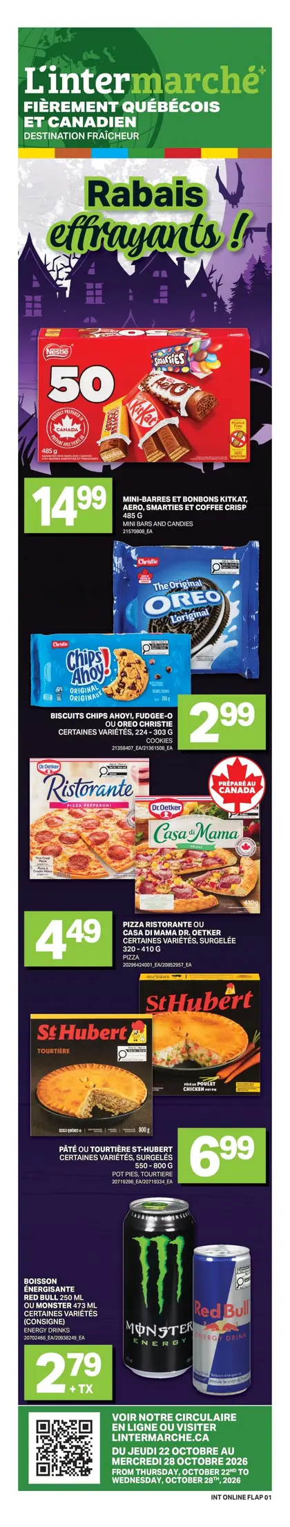 L'Inter-Marché International Weekly Flyer - Valid Thursday, October 22 - Wednesday, October 28