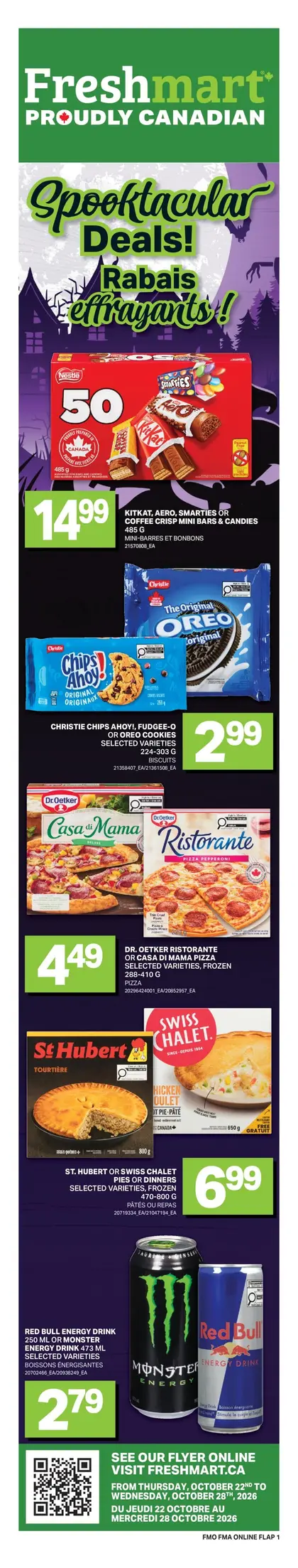 Freshmart Weekly Flyer - Valid Thursday, October 22 - Wednesday, October 28