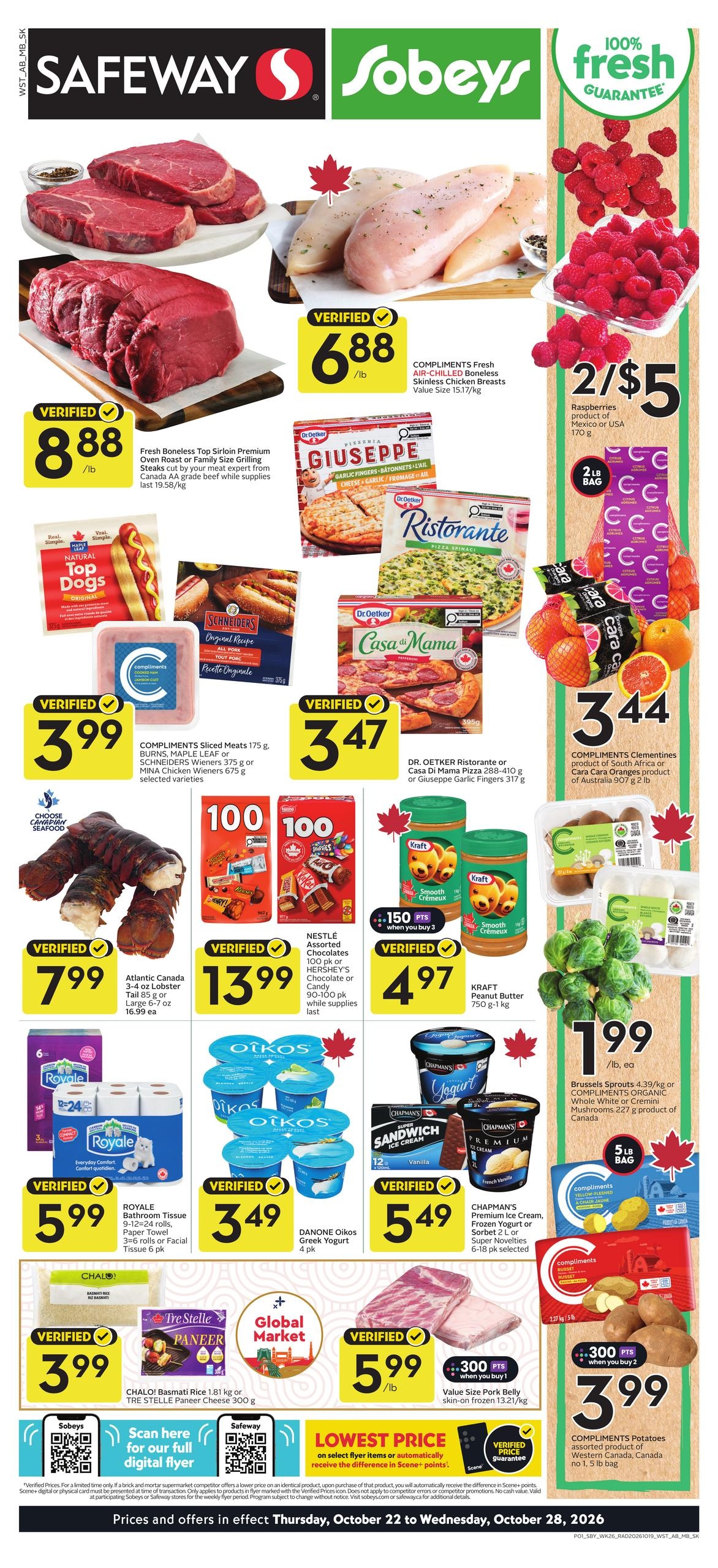 Sobeys flyer page 1