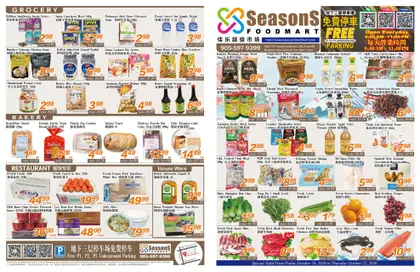 Seasons Food Mart Indexed Weekly