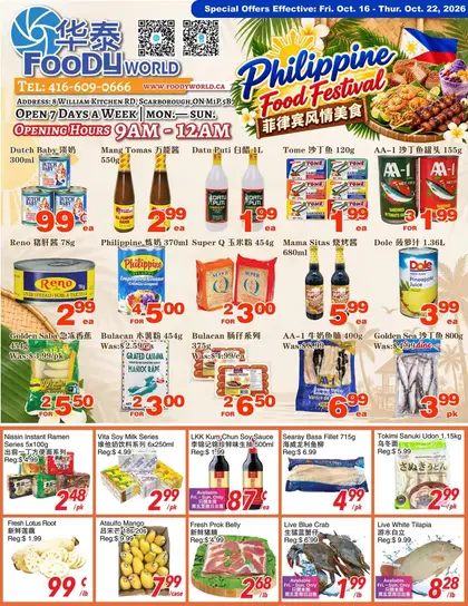 Foody World Indexed Weekly