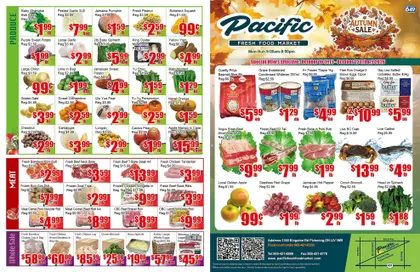 Pacific Fresh Food Market Indexed Weekly