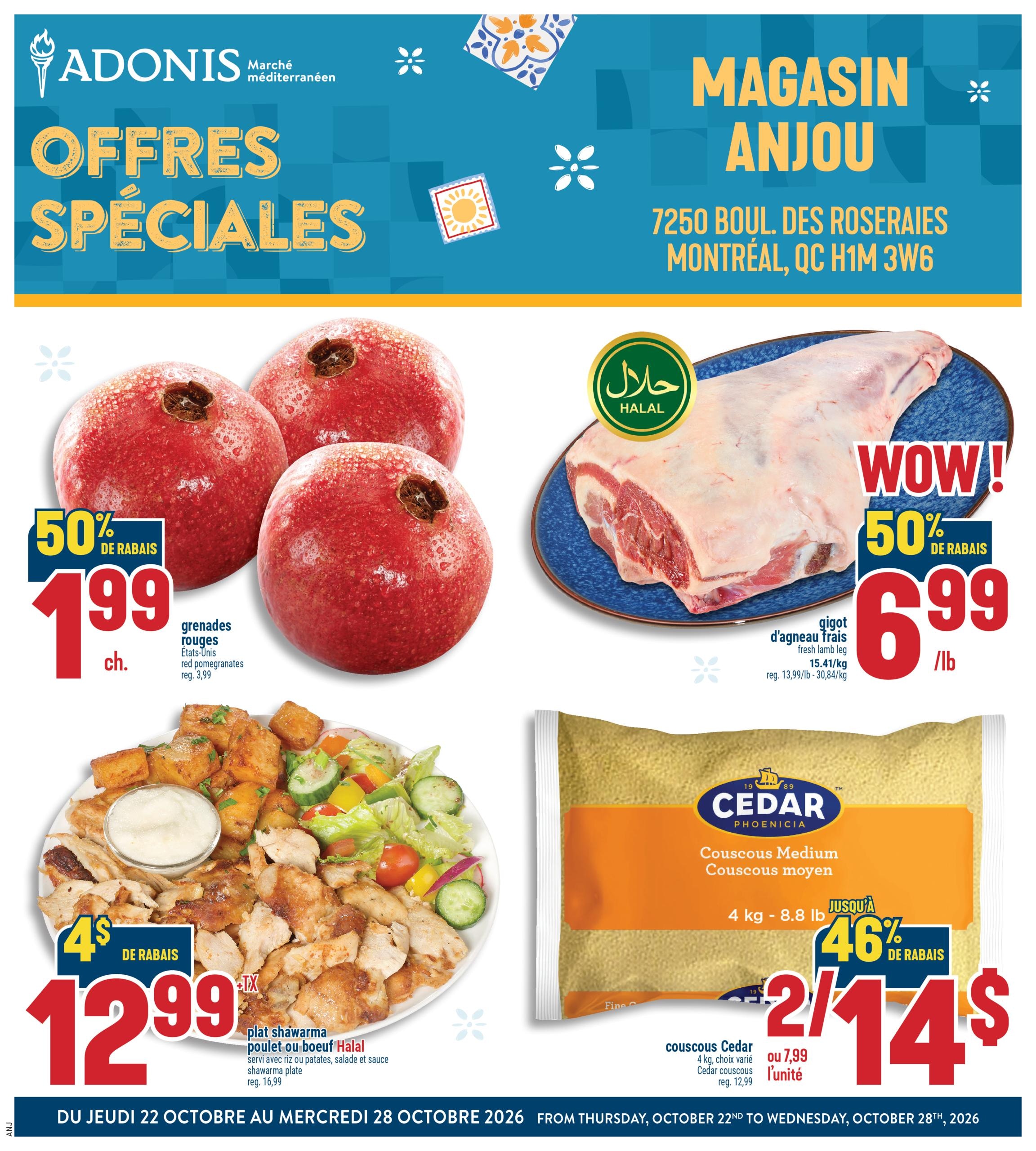 Adonis flyer page 1