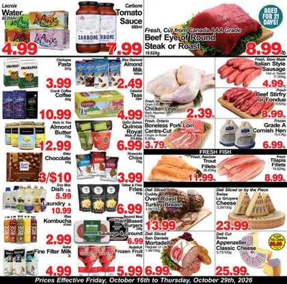 Greco's Fresh Market Indexed Monthly