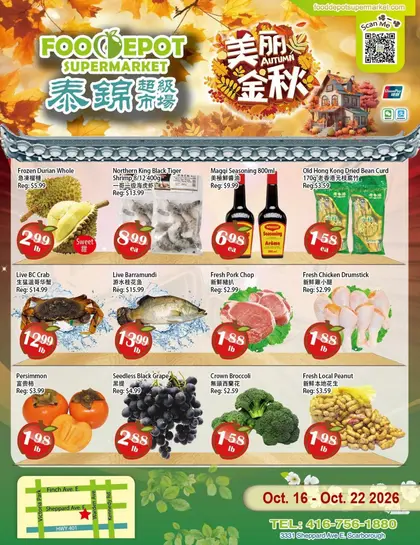 Food Depot Supermarket Indexed