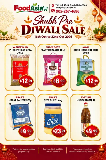 FoodAsia Indexed Weekly