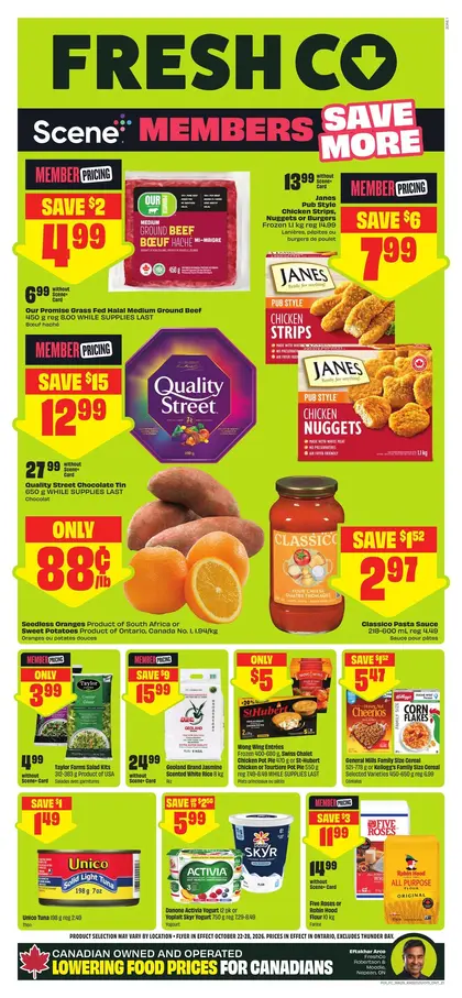 FreshCo Weekly eFlyer 10/22 - 10/28