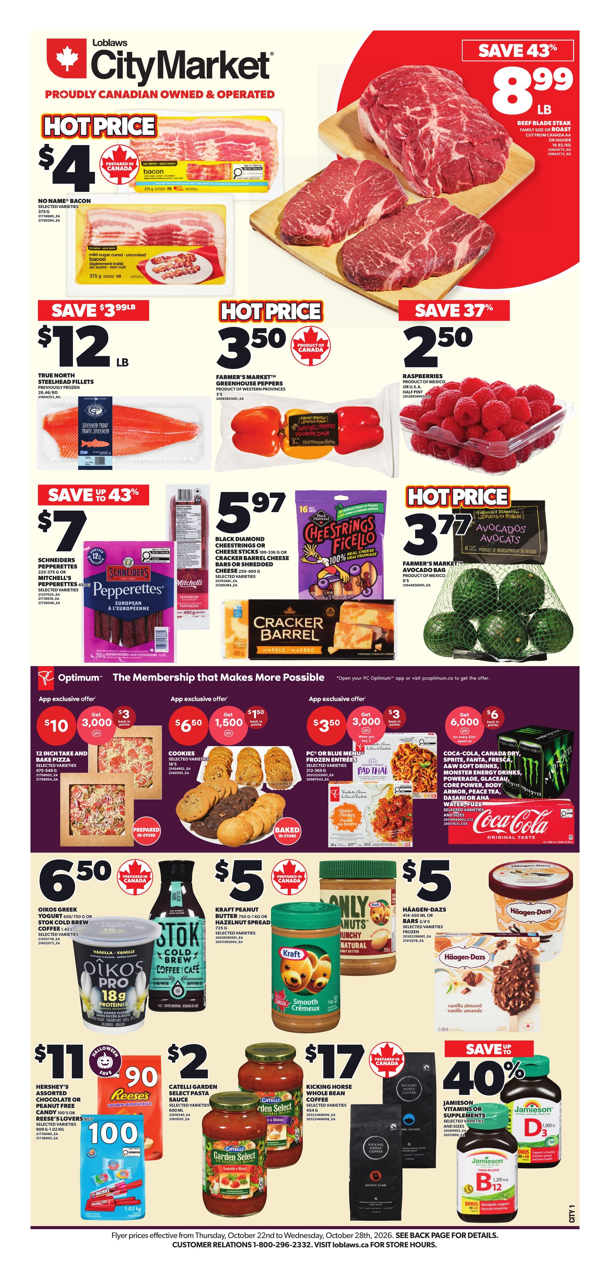 Loblaws flyer page 1
