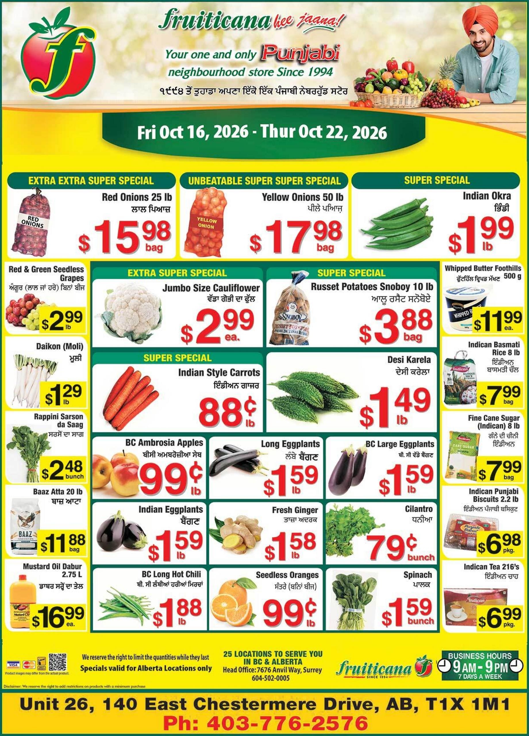 Fruiticana flyer page 1