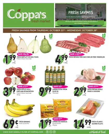 Coppa's Fresh Market Flyer