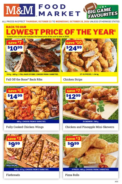 M&M Food Market Weekly Flyer