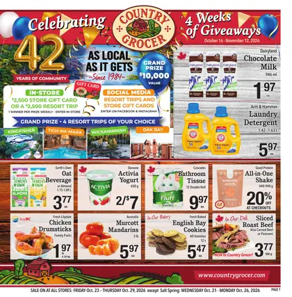 Country Grocer Flyer