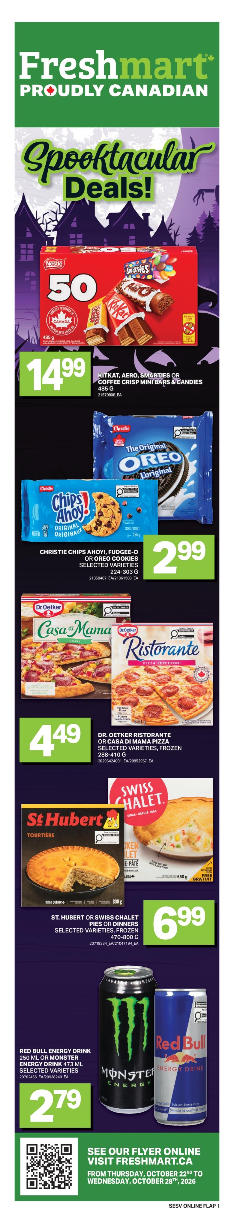 Freshmart flyer page 1