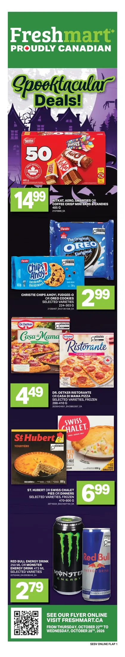 Freshmart Weekly Flyer - Valid Thursday, October 22 - Wednesday, October 28