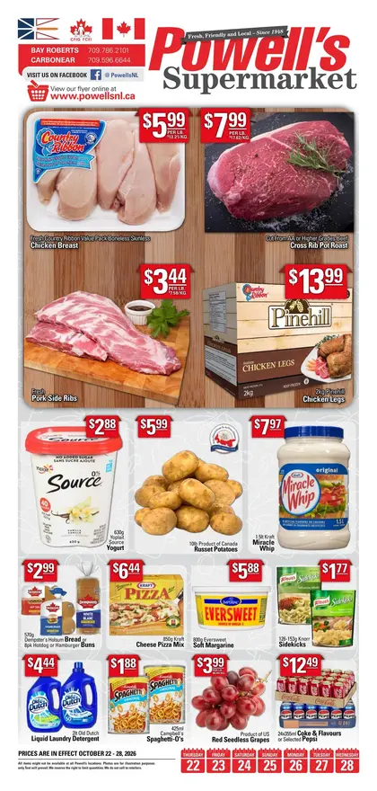 Powell's Supermarket Weekly Flyer