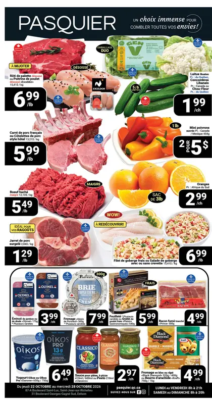 Pasquier Weekly (direct)