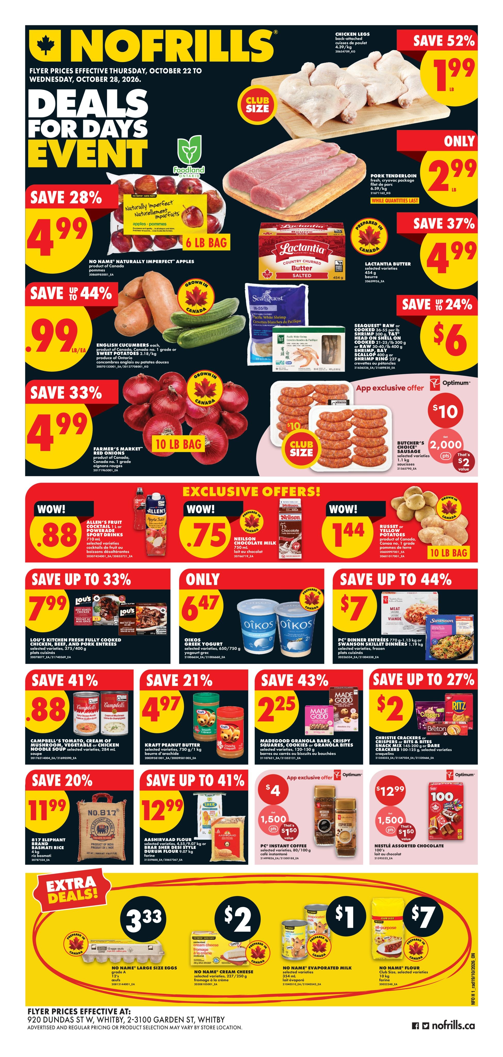 No Frills flyer page 1