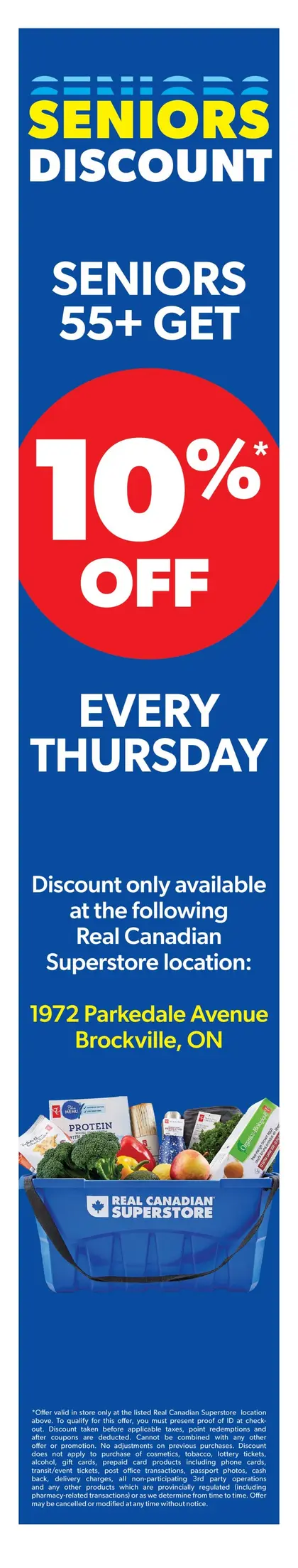 Real Canadian Superstore Weekly Flyer - Valid Thursday, October 22 - Wednesday, October 28