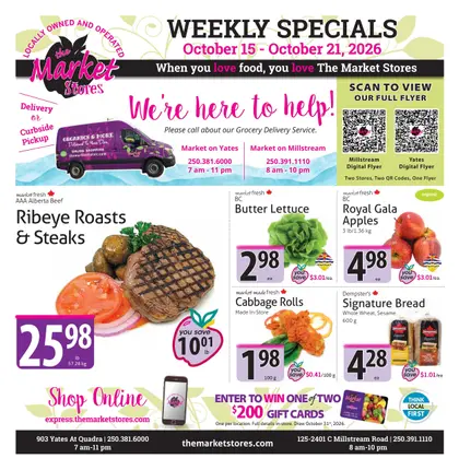 The Market Stores Indexed Weekly