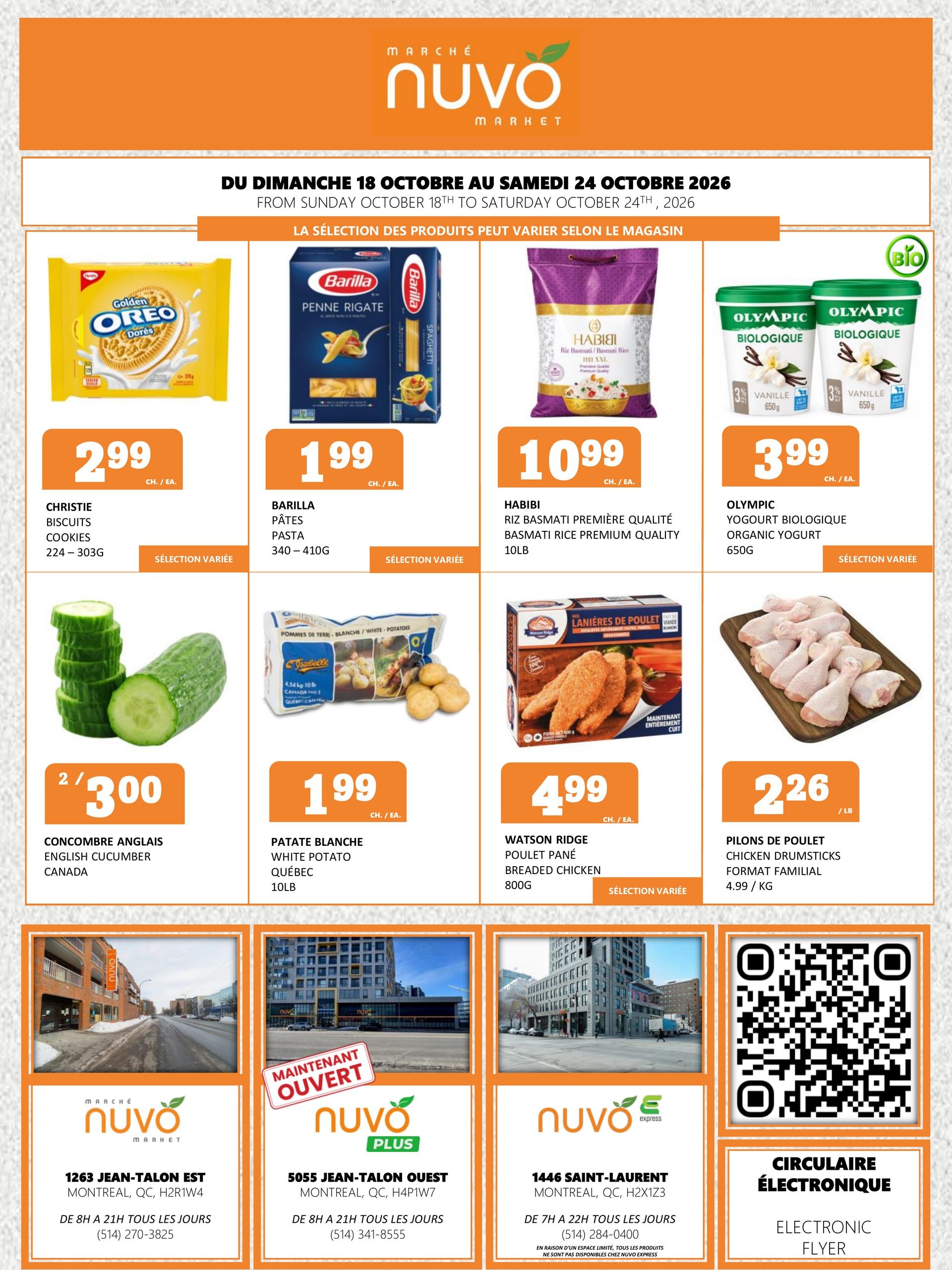 Marche Nuvo Market flyer page 1