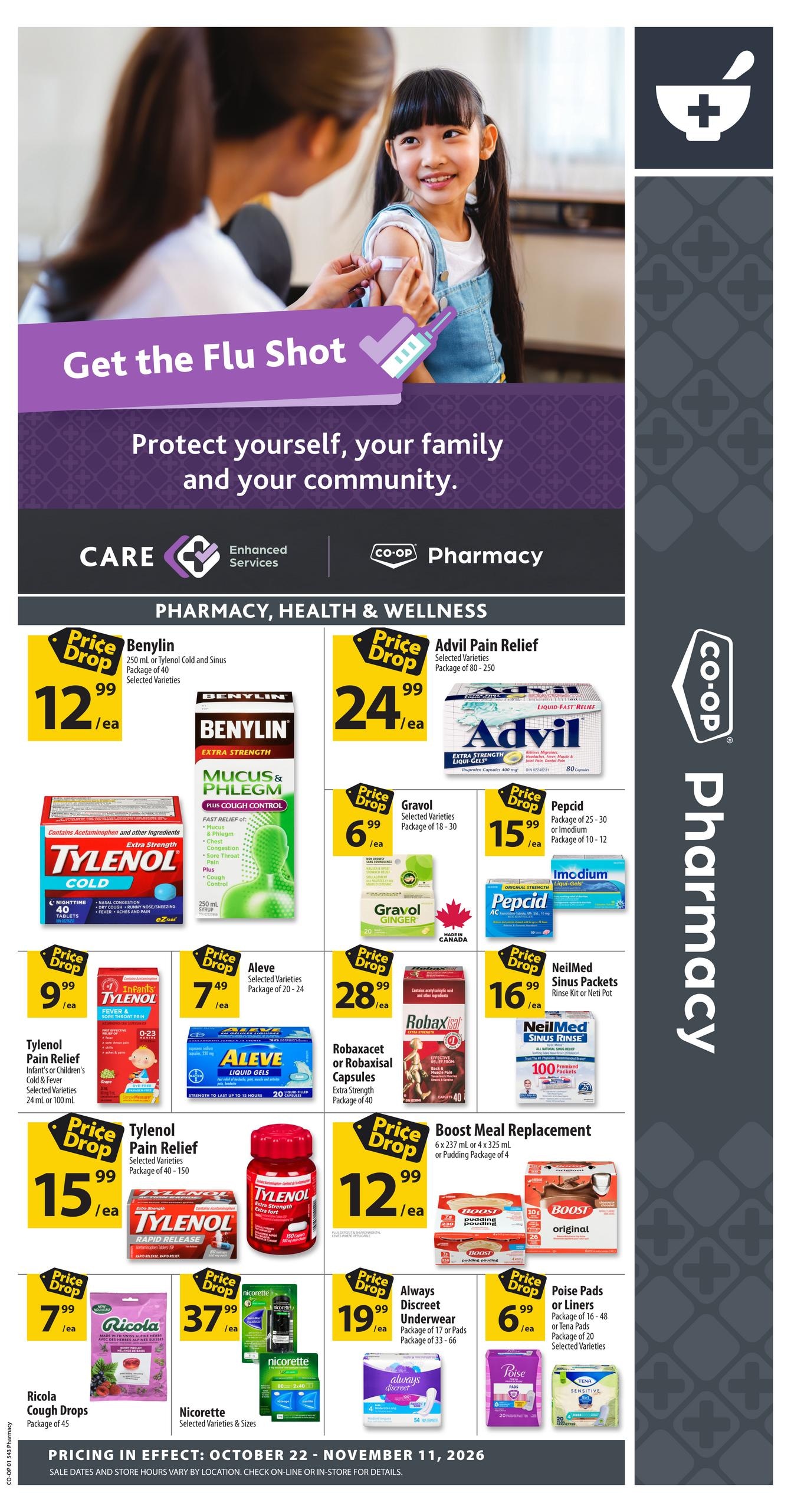 Co-op flyer page 1