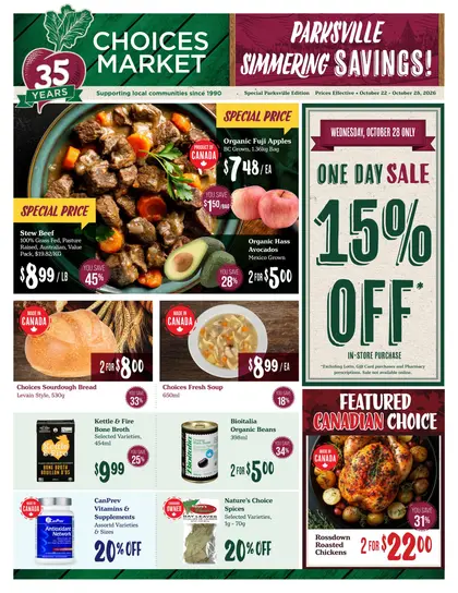 Choices Markets Weekly
