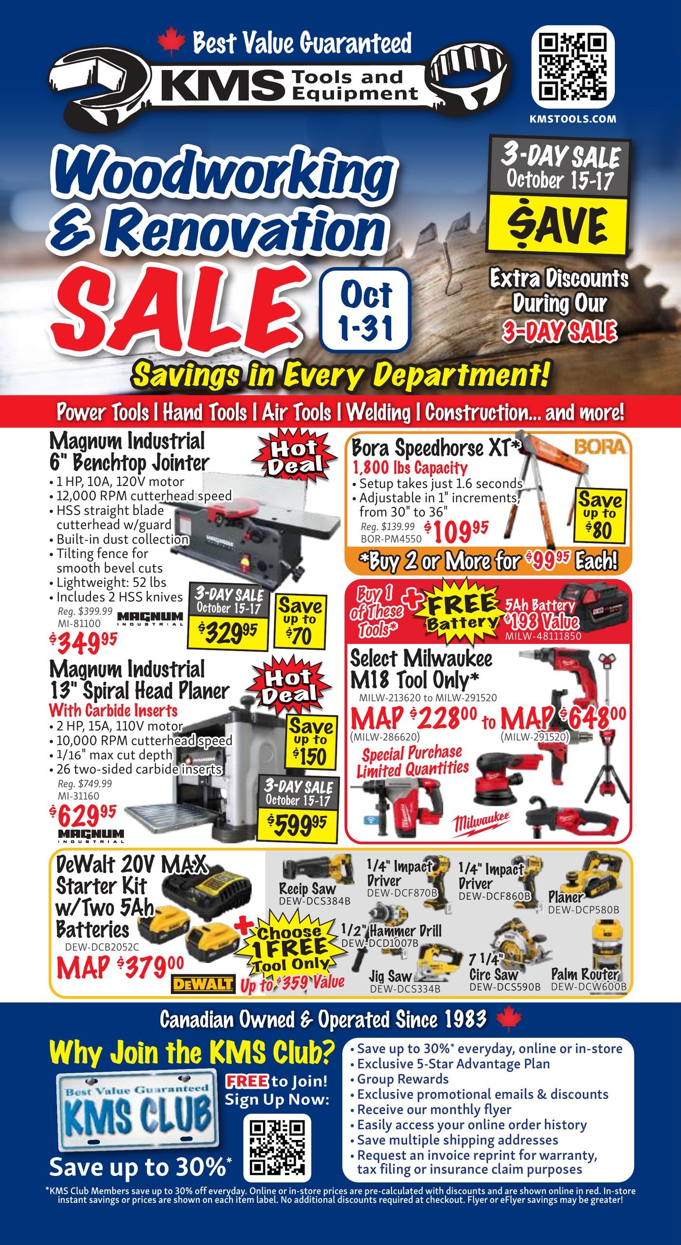 KMS Tools and Equipment ltd flyer page 1