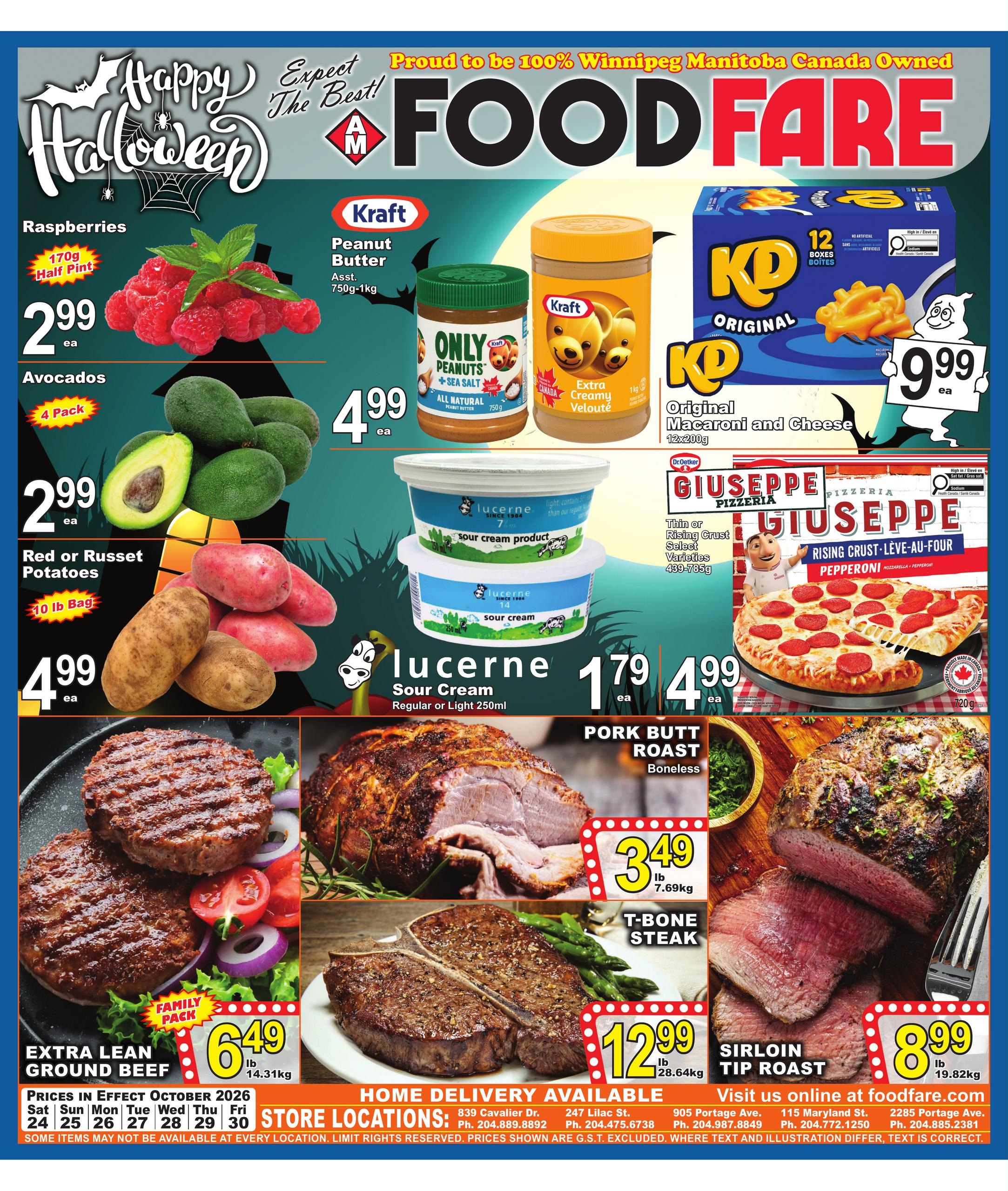 Food Fare flyer page 1
