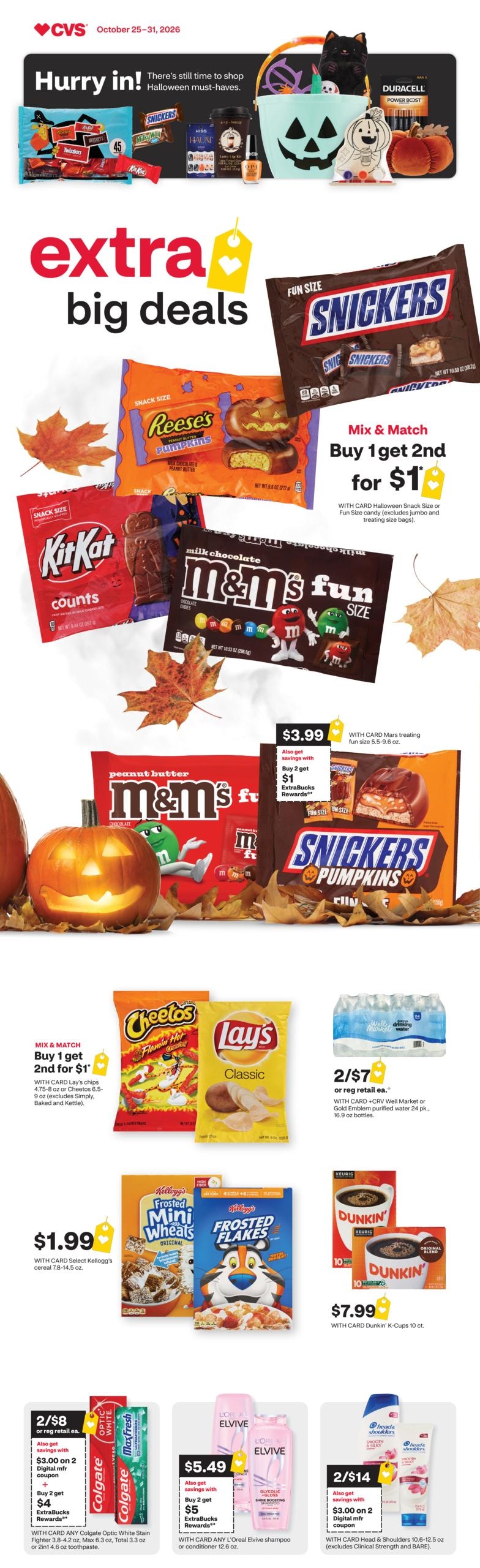 CVS Pharmacy weekly ad page 1