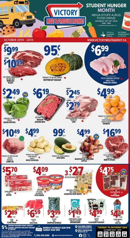 Victory Meat & Produce Market Indexed Weekly