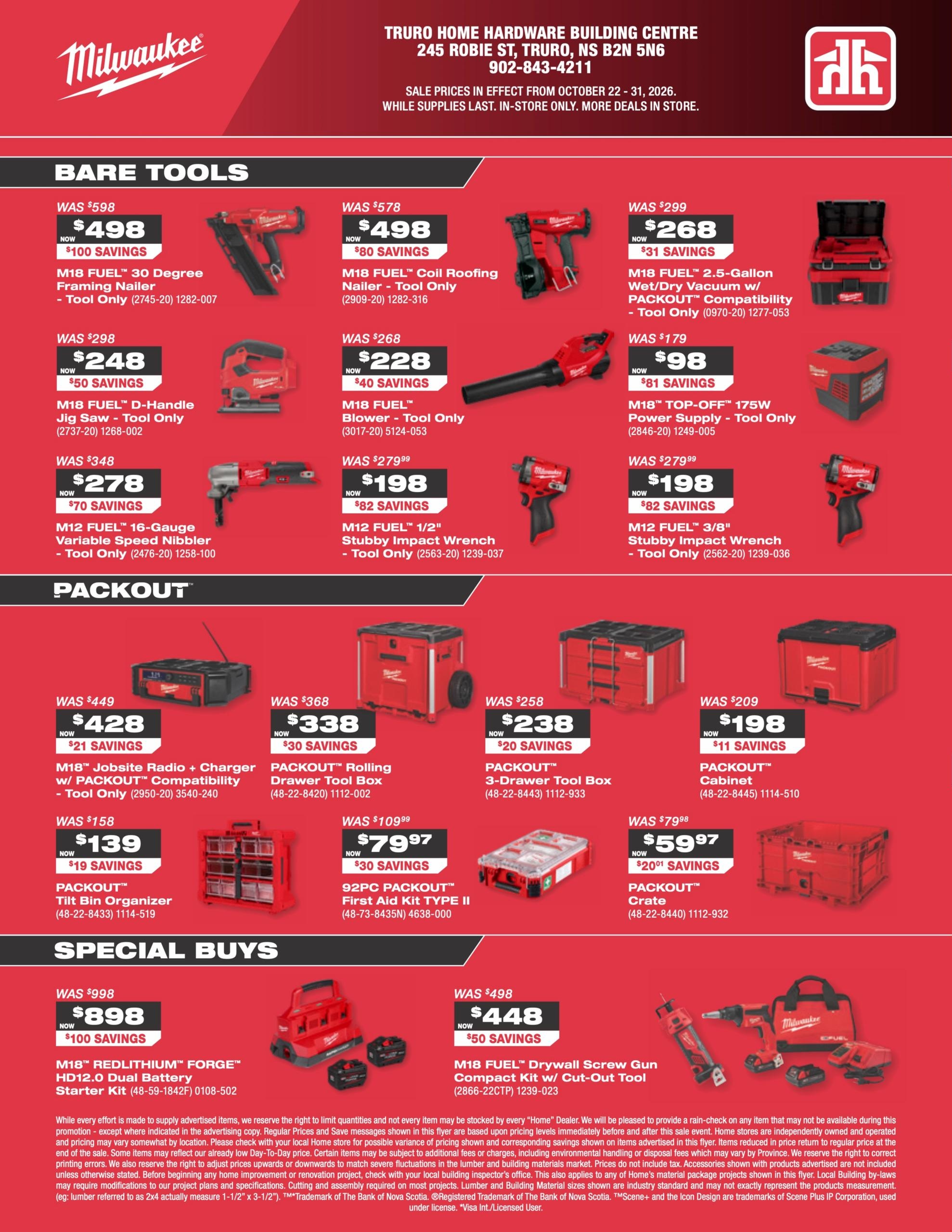 Home Hardware flyer page 1