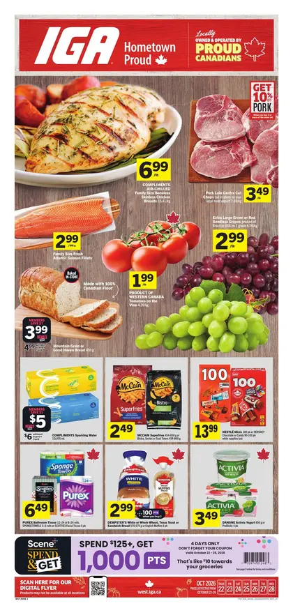IGA Weekly eFlyer 10/22 - 10/28