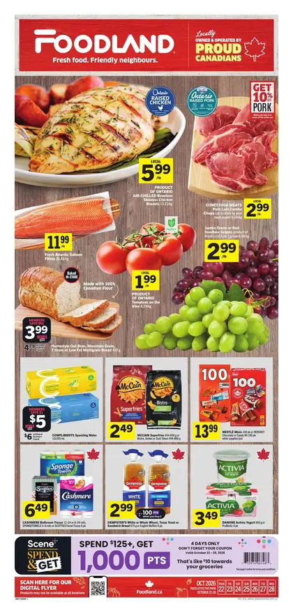 Foodland Weekly eFlyer 10/22 - 10/28