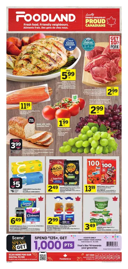 Foodland Weekly eFlyer 10/22 - 10/28