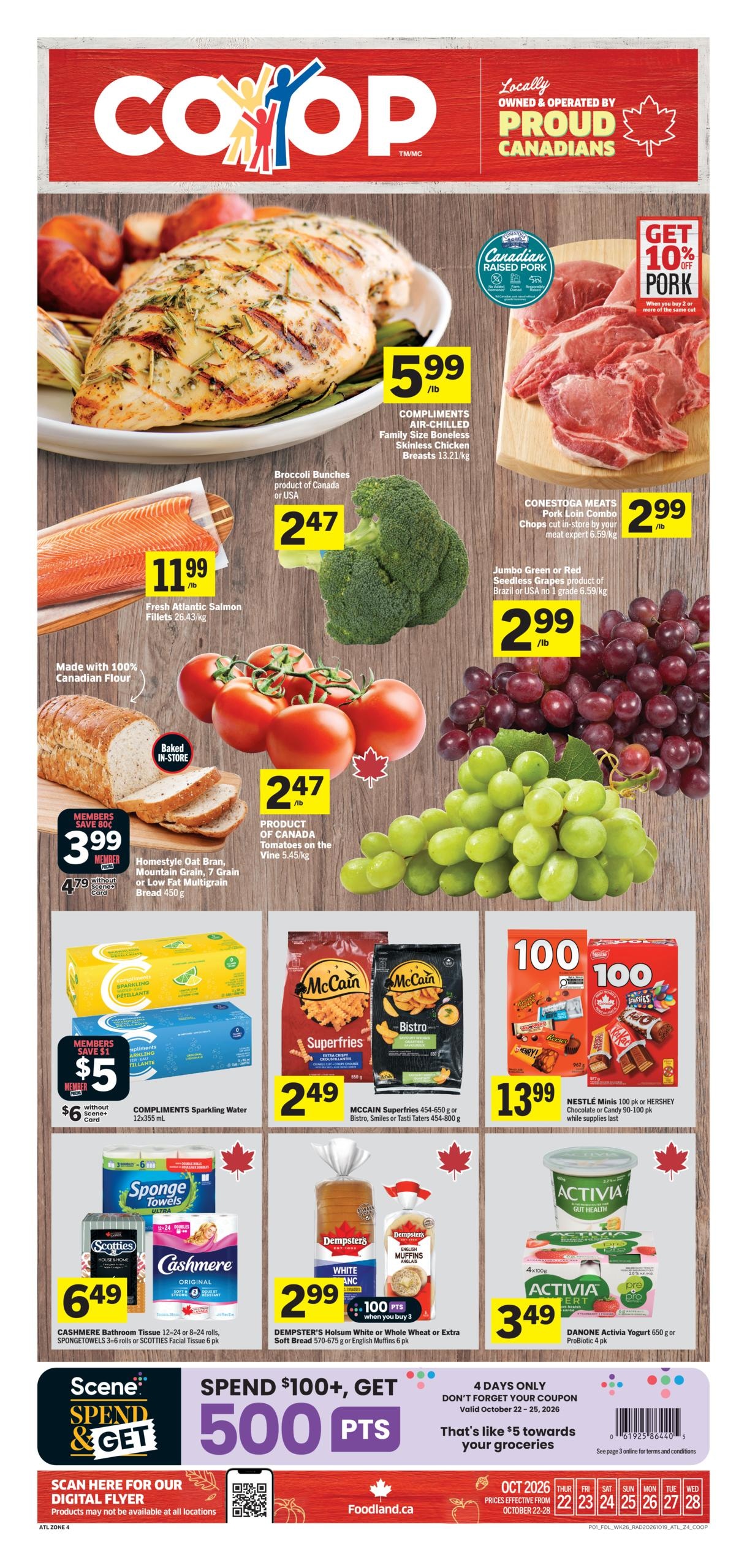 Foodland flyer page 1