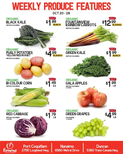 Pomme Produce Weekly