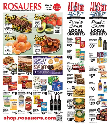 Rosauers Indexed Weekly