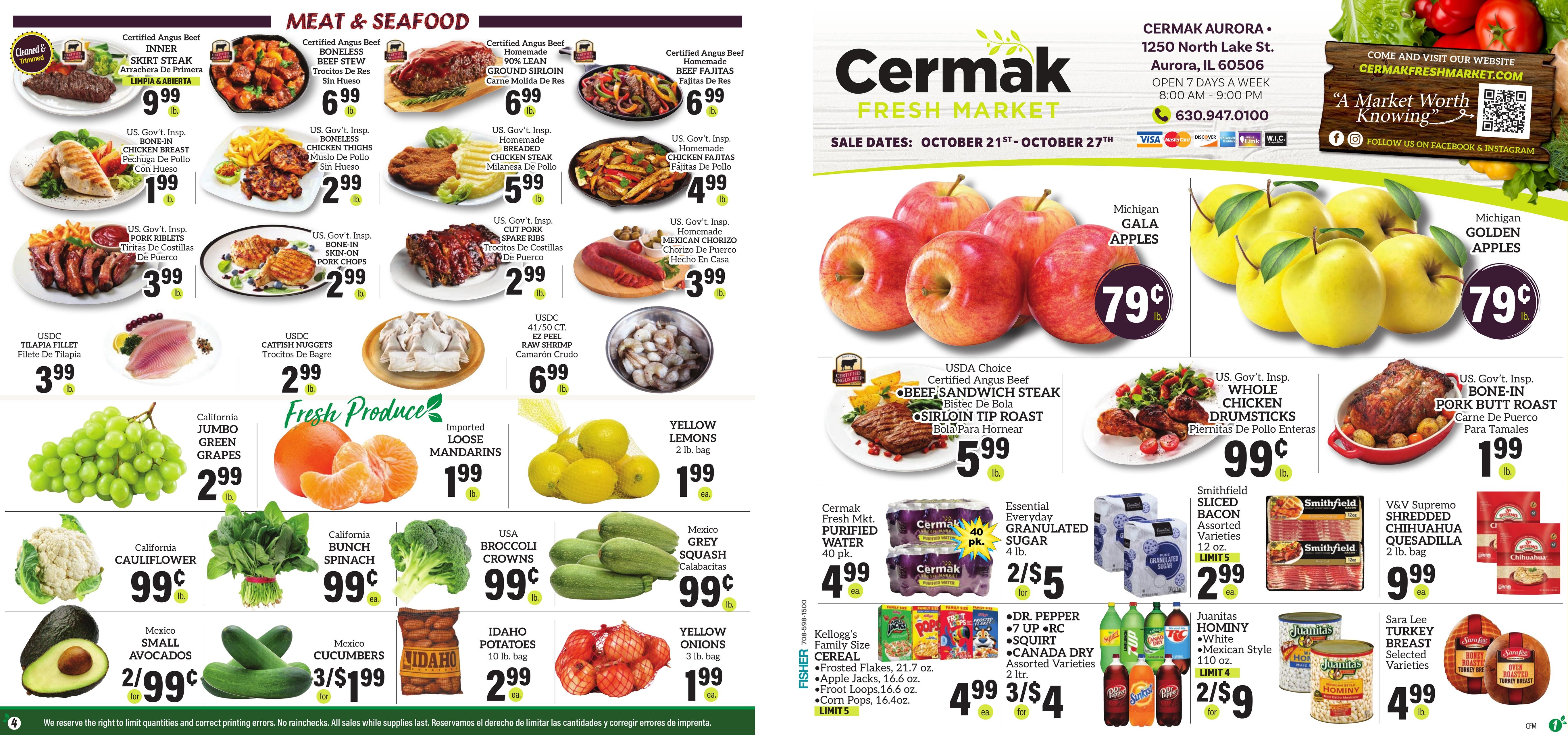 Cermak Fresh Market weekly ad page 1