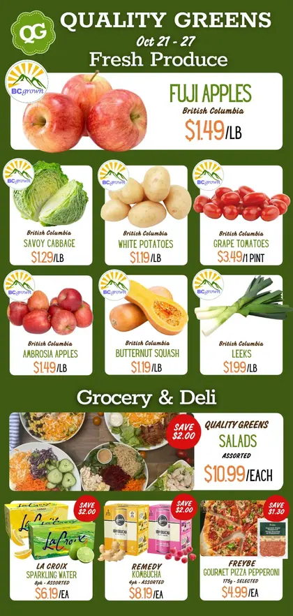 Quality Greens Indexed Weekly