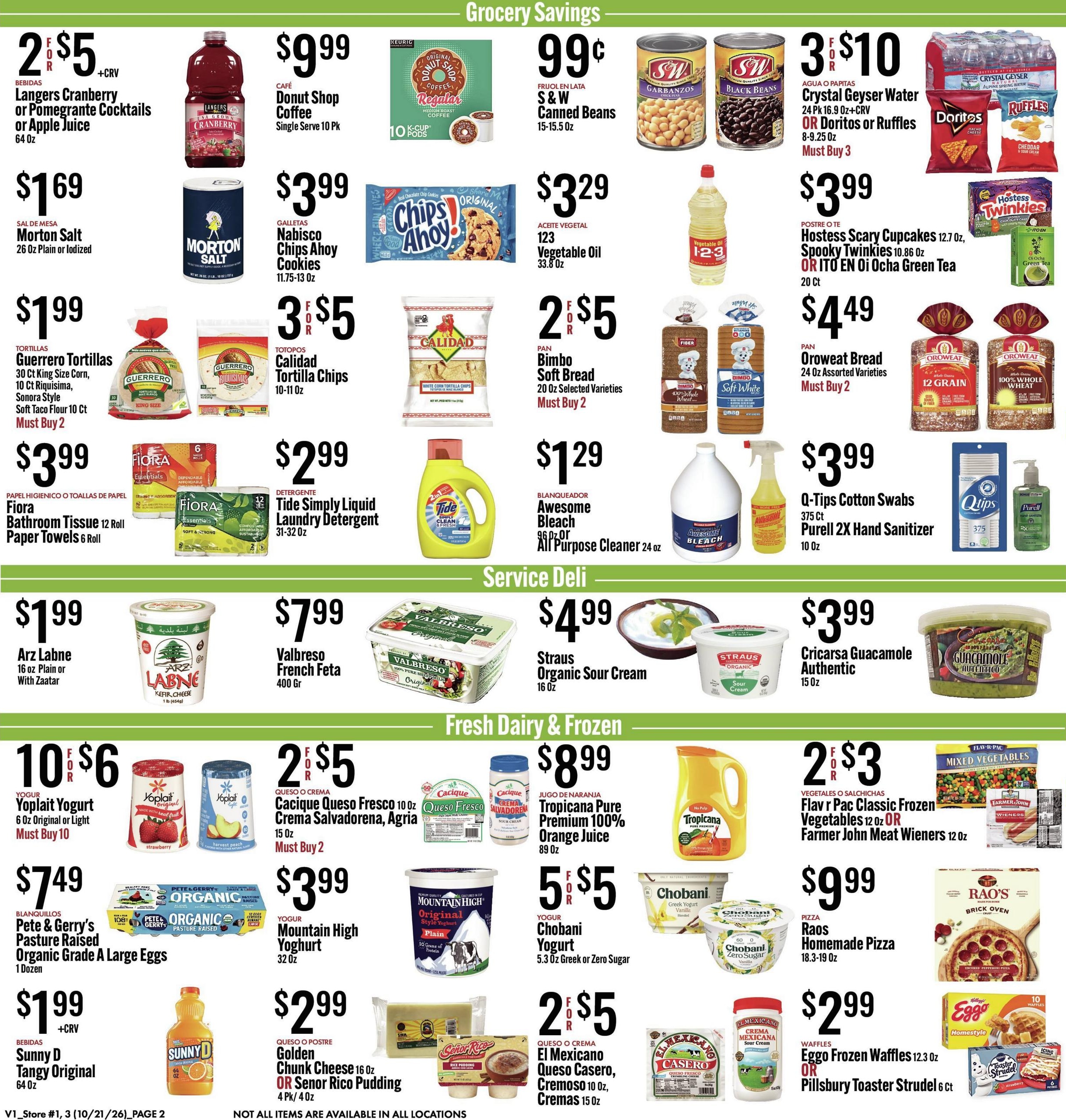 Jons International Marketplace weekly ad page 2