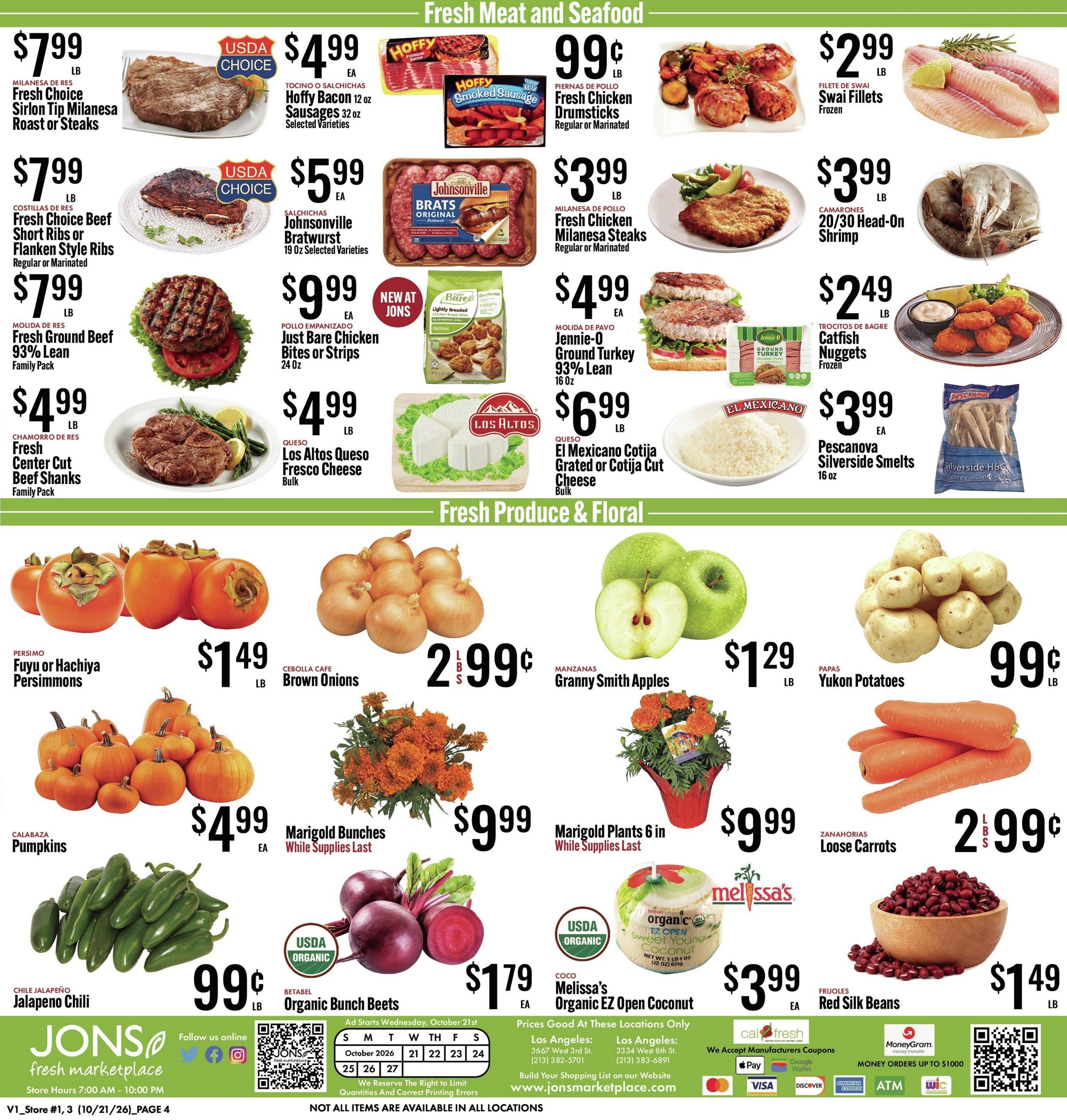 Jons International Marketplace weekly ad page 4