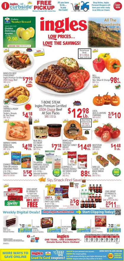 Ingles Markets Indexed Weekly