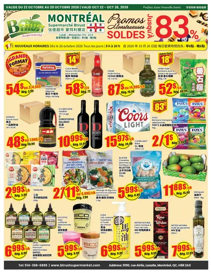 Btrust Supermarket Indexed Weekly