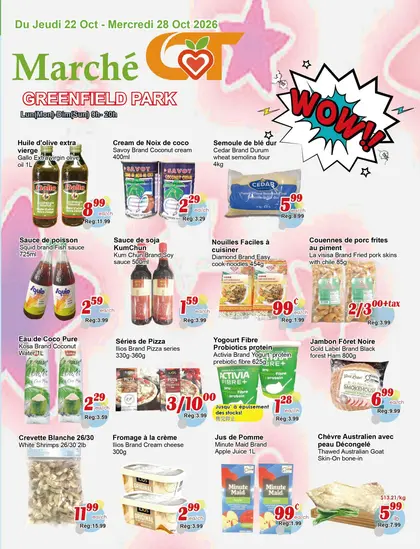 Marche C & T Indexed Weekly