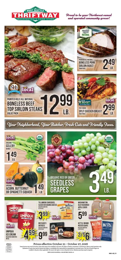 West Seattle Thriftway Indexed Weekly